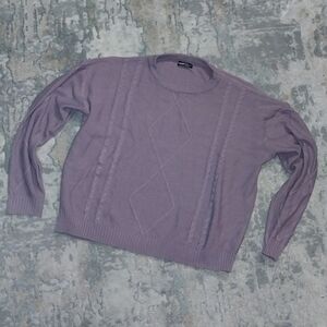 Lilac Crewneck Sweater